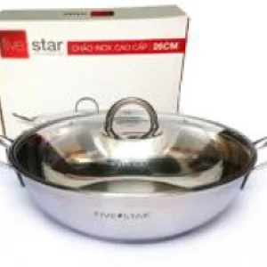 Chảo lẩu inox Fivet star 3 đáy f26