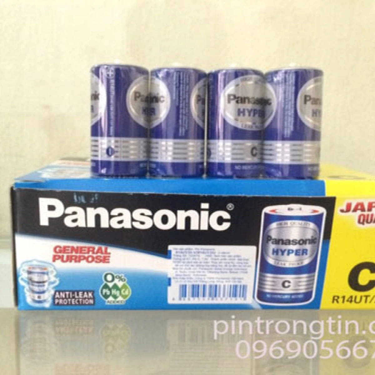 Pin bếp gas panasonic 1,5V