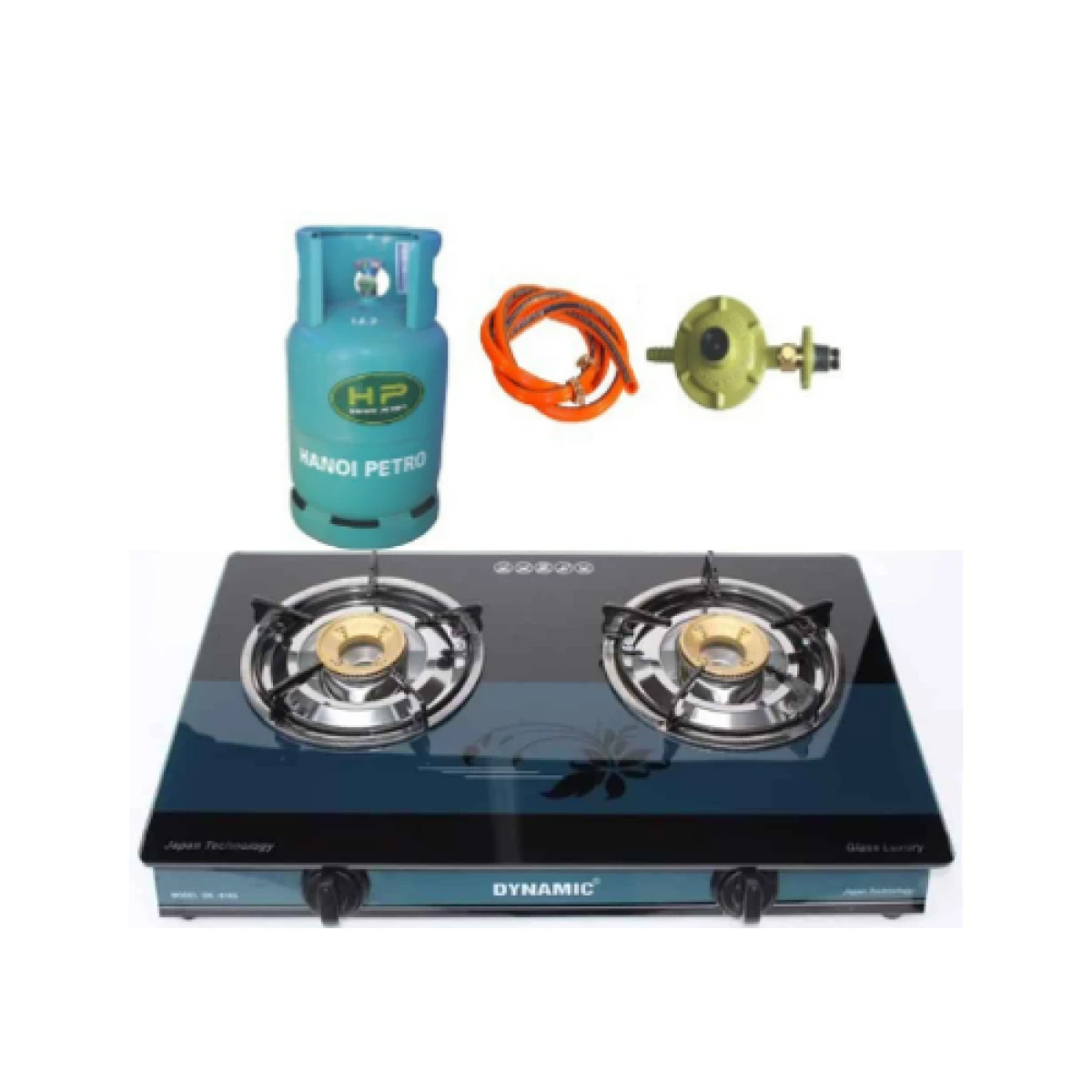 Bộ bếp gas đôi kính DYNAMYC